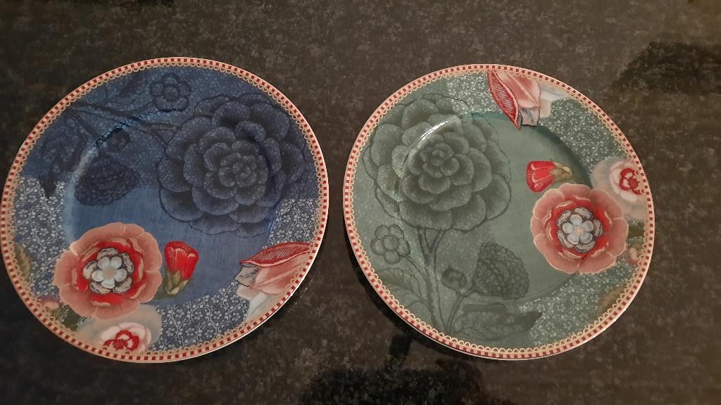 pip gebaksbordjes spring to life, Huis en Inrichting, Nieuw, Ophalen of Verzenden, Bord(en), Overige stijlen