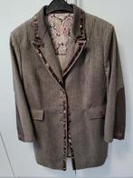 Beige/bruin jasje (jacht/outdoor/ruiter stijl) 42/44, Bruin, Maat 42/44 (L), Nieuw, Ophalen of Verzenden