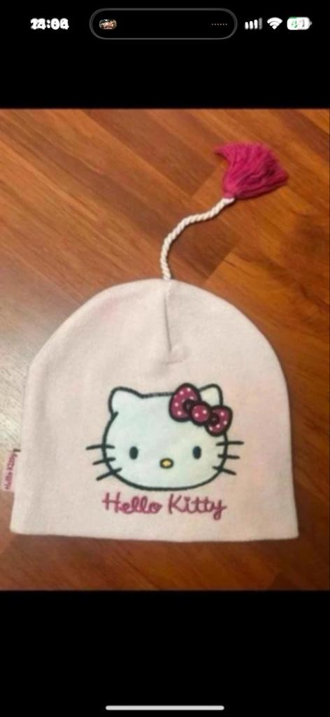 Hello Kitty muts H&M in maat 122, Kinderen en Baby's, Babykleding | Mutsen, Sjaals en Wanten, Ophalen of Verzenden, Nieuw, Meisje