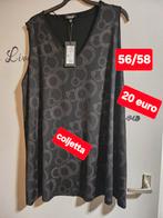 Maat 56/58, Kleding | Dames, Grote Maten, Ophalen of Verzenden, Zo goed als nieuw, Blauw, Blouse of Tuniek