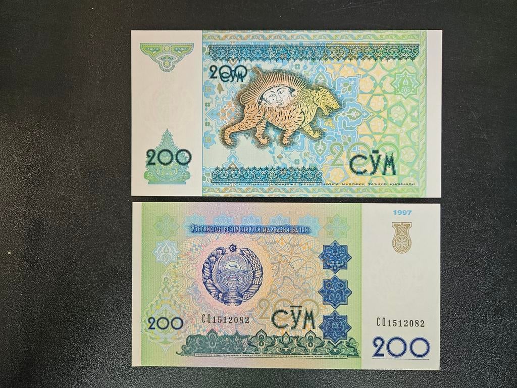Oezbekistan pick 80 1997 UNC, Postzegels en Munten, Bankbiljetten | Azië, Verzenden, Centraal-Azië, Los biljet