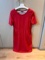 ZILCH jurk rood met print, Maat 42/44 (L), Ophalen of Verzenden, Zo goed als nieuw, Knielengte