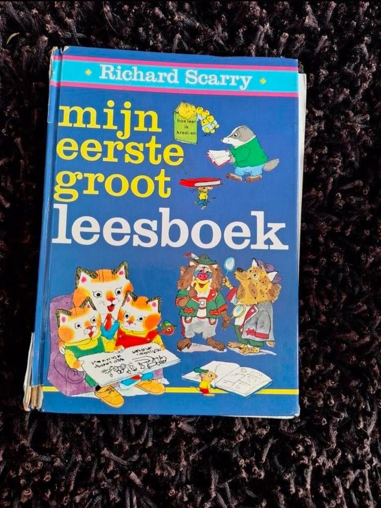Richard Scarry - Mijn eerste groot leesboek (Deltas), Boeken, Ophalen of Verzenden, Gelezen, Richard Scarry, Fictie algemeen