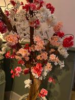 Kunstboom met roze en witte bloesem, Binnen, Kunstplant, Nieuw, Ophalen of Verzenden