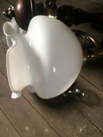 Lampenkapjes jaren 70/80. Wit., Ophalen of Verzenden, Gebruikt, Wit, Overige vormen