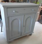 Oude houten Brocante kast Meidenkast, Ophalen