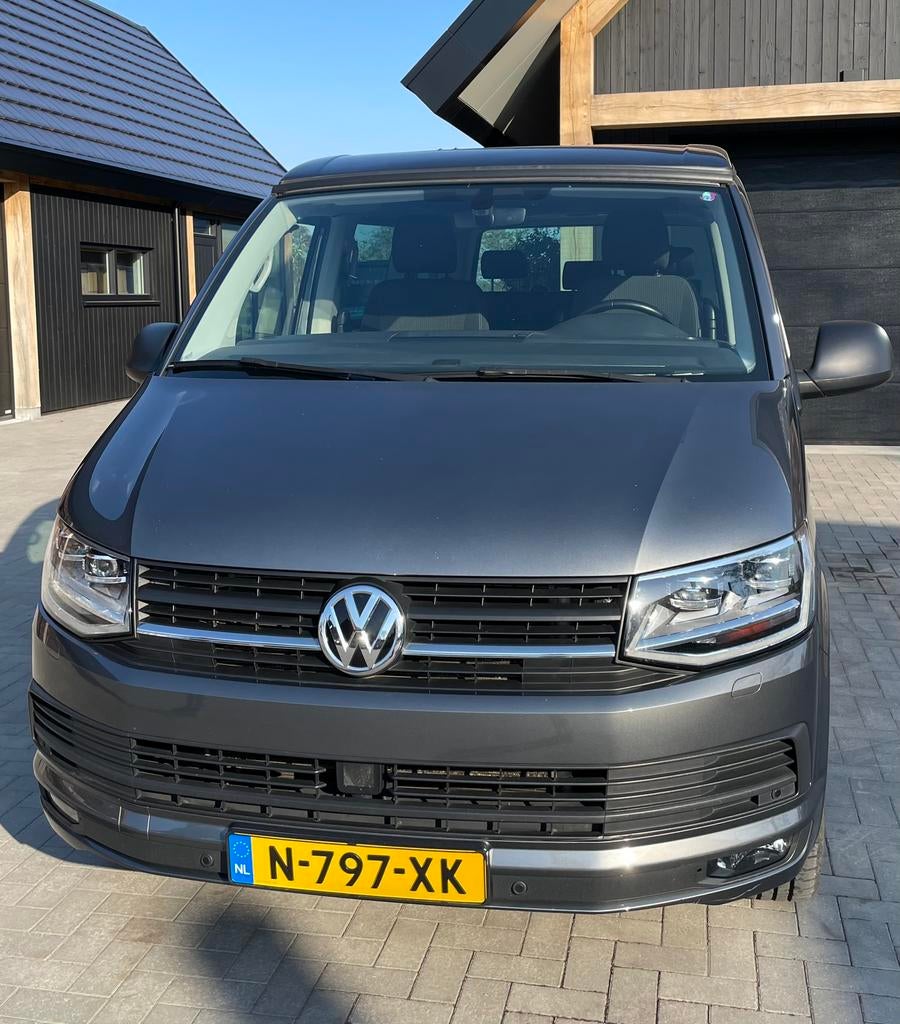 Volkswagen Multivan buscamper / 7 pers. / VW 2.0 Tdi 150PK, Caravans en Kamperen, Campers, Automaat, Buscamper of Camperbus, Volkswagen