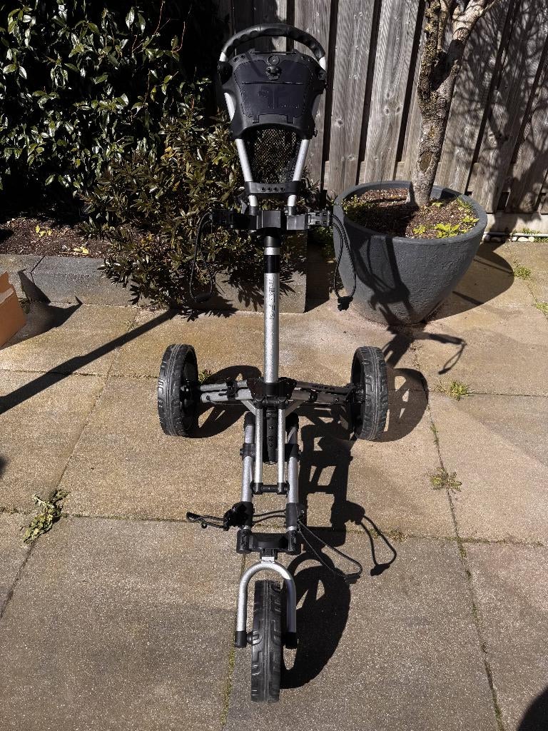FastFold golftrolley 3-wiel - als nieuw, Sport en Fitness, Golf, Ophalen, Zo goed als nieuw, Golfkar, Overige merken