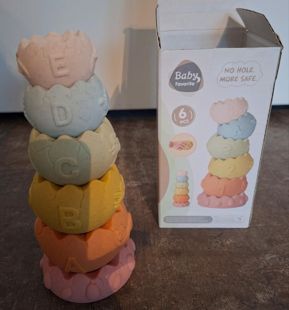 NIEUW: Sensorische pyramide met voelbare structuren, Kinderen en Baby's, Speelgoed | Houten speelgoed, Ophalen of Verzenden, Nieuw