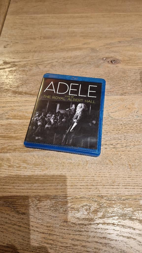 Adele live at The royal Albert Hall blu-ray & CD, Ophalen of Verzenden, Zo goed als nieuw, Muziek en Concerten