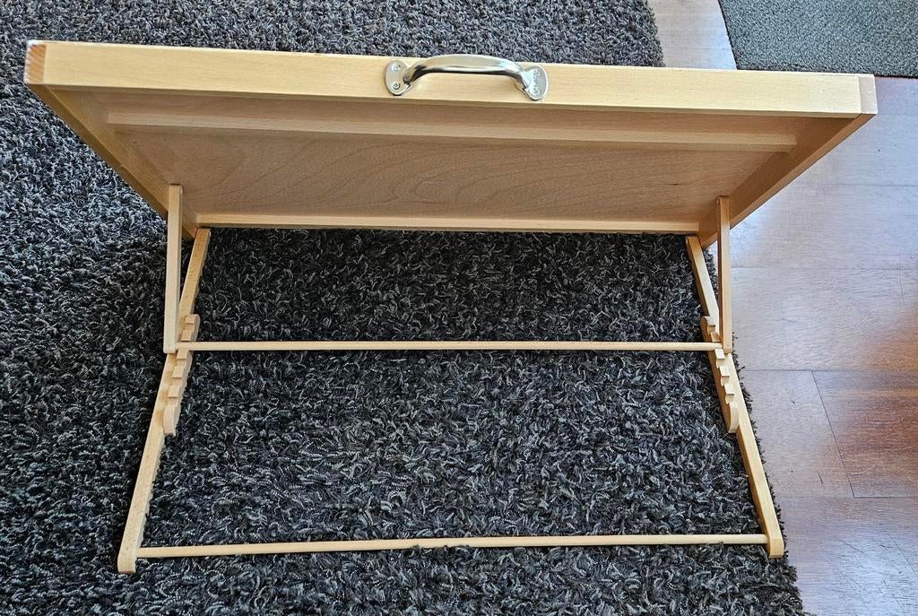 Tekentafel A2 formaat  - Houten werkblad verstelbaar, Ophalen, Gebruikt, Minder dan 130 cm