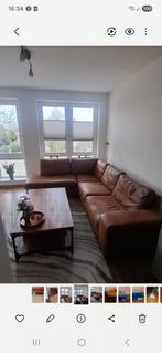 Leren hoekbank, Ophalen of Verzenden