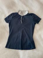 Donkerblauw trainingsshirtje maat 164, Gebruikt, Kinderen, Dressuur, Ophalen of Verzenden