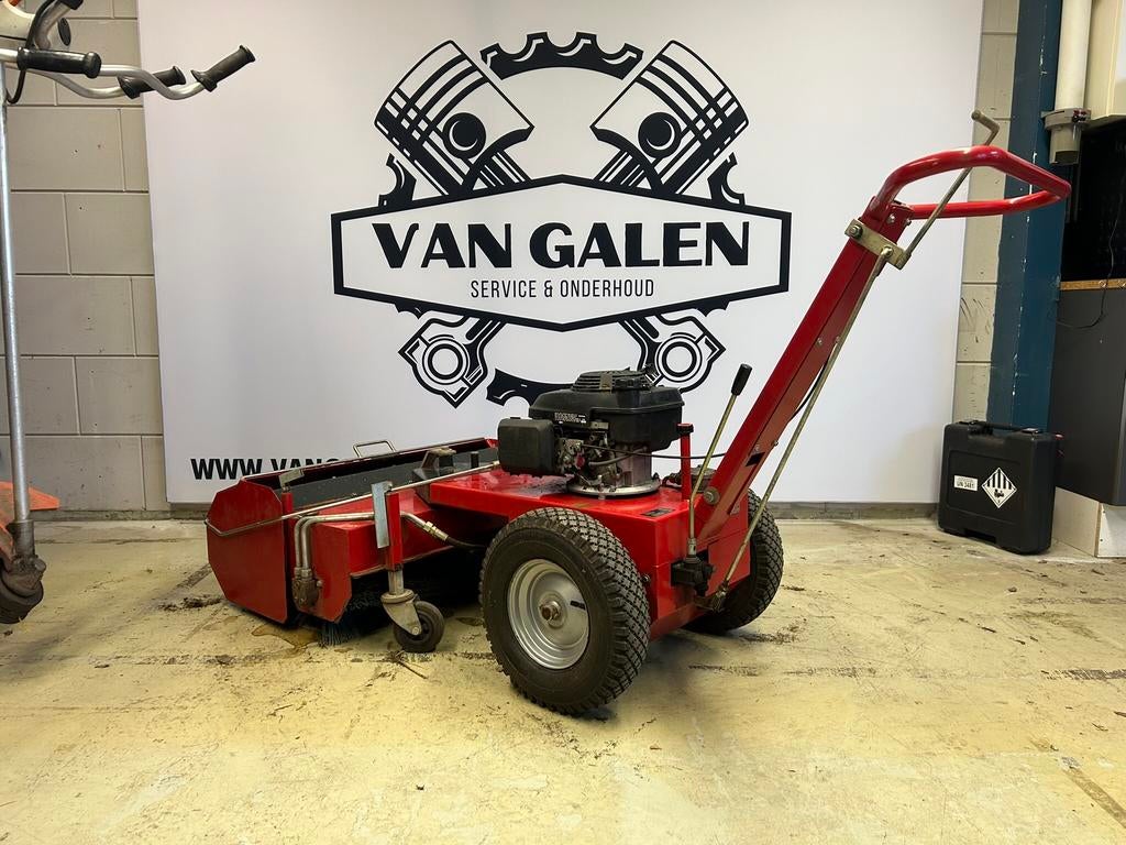 Gs m sweep 0850 veegmachine veeg machine borstel machine, Tuin en Terras, Veegmachines, Ophalen of Verzenden