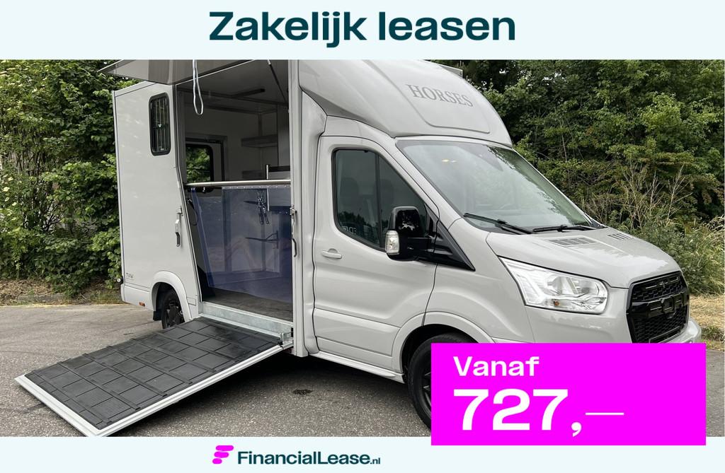 Ford Transit Paardenwagen / Horsetruck / Veewagen, Dieren en Toebehoren, Paarden en Pony's | Trailers en Aanhangwagens, Gebruikt