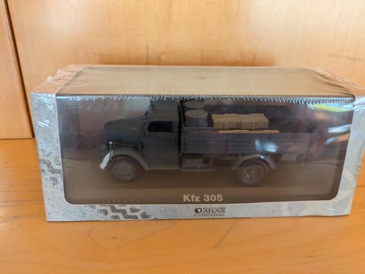 Schaalmodel Kfz 305 - Editions Atlas Collections, Hobby en Vrije tijd, Modelbouw | Auto's en Voertuigen, Nieuw, Truck, 1:32 tot 1:50
