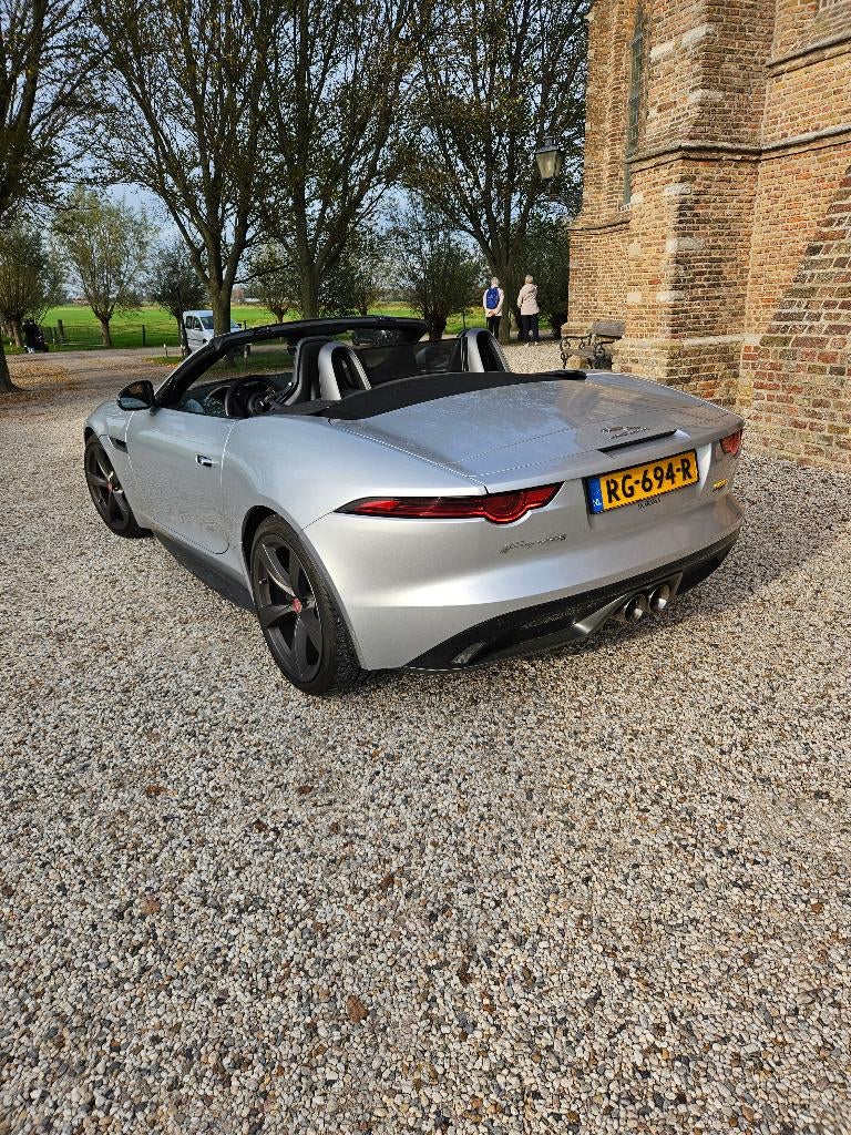 Jaguar F-type 400 Sport Convertible AWD Aut. 2017 Grijs, Automaat, F-type, Zwart, 2995 cc
