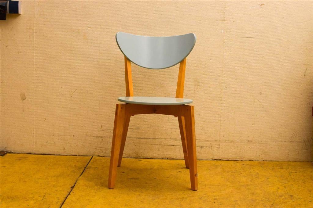 Houten Eetkamer stoel 51109, Ophalen of Verzenden, Gebruikt, Bruin, Vijf, Zes of meer stoelen