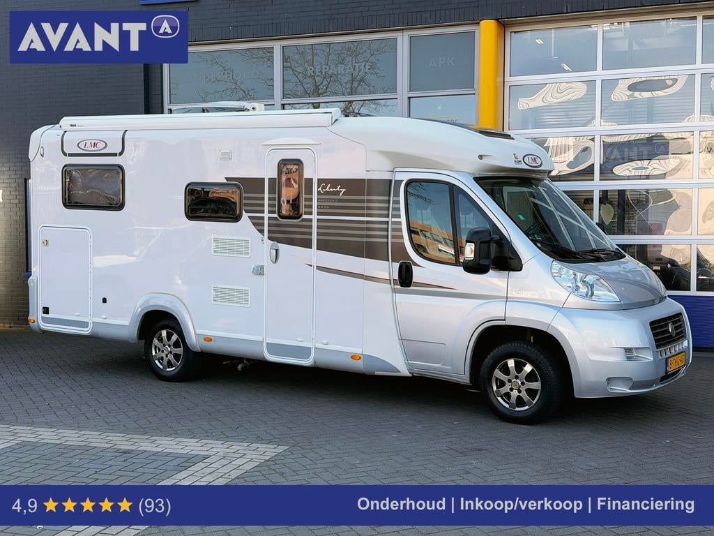 LMC Breezer 2 V 646G - Auto level - Fietsdrager - LPG, Integraal, Standaard zit, Fiat, Bedrijf