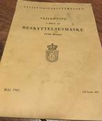 Denemarken Deens Gasmaskerinstruktie burgers 1965, Eén persoon