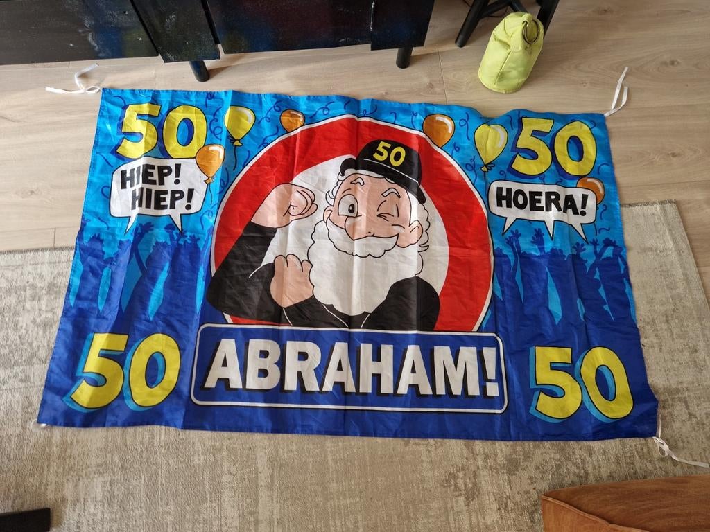 Grote vlag abraham, Ophalen, Gebruikt