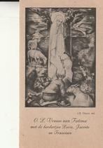 O.L. Vrouw van Fatima met Lucie, Jacinte en Francisco, Ophalen of Verzenden, Gebruikt, Kaart of Prent, Christendom | Katholiek