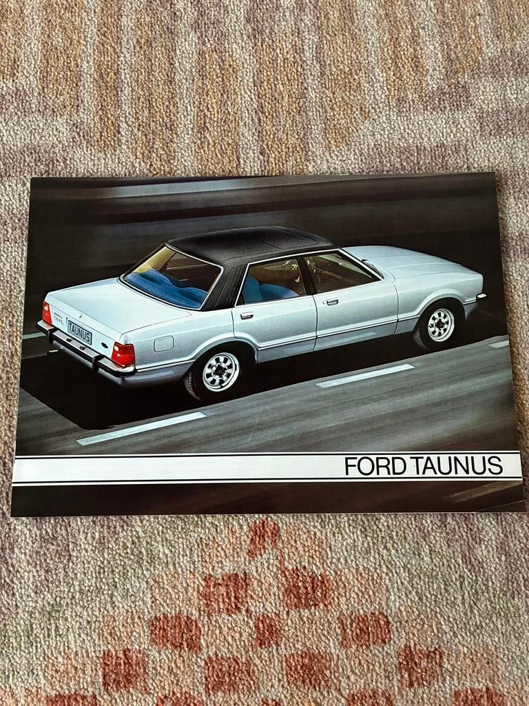 Ford Taunus brochure 12/76, Boeken, Ophalen of Verzenden, Zo goed als nieuw, Ford