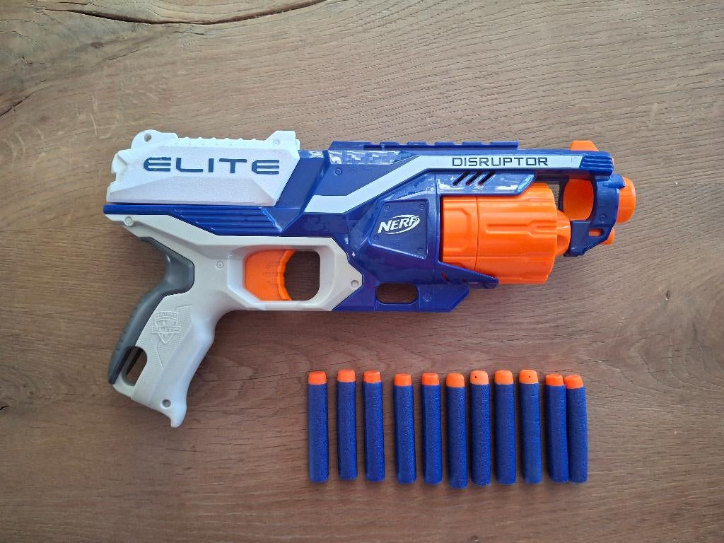 Nerf N-Strike Elite Disruptor, Ophalen of Verzenden, Zo goed als nieuw