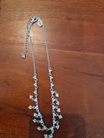 Vintage Toenga ketting met strass steentjes, Sieraden, Tassen en Uiterlijk, Overige materialen, Gebruikt, Ophalen of Verzenden