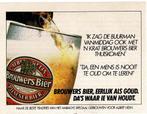 BROUWERS BIER, Eerlijk als goud. Da's waar ie van houdt, Verzenden, Zo goed als nieuw, Overige typen