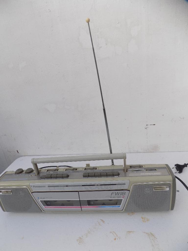 Portable radio Panasonic RX-FW18L vintage, Ophalen of Verzenden, Gebruikt