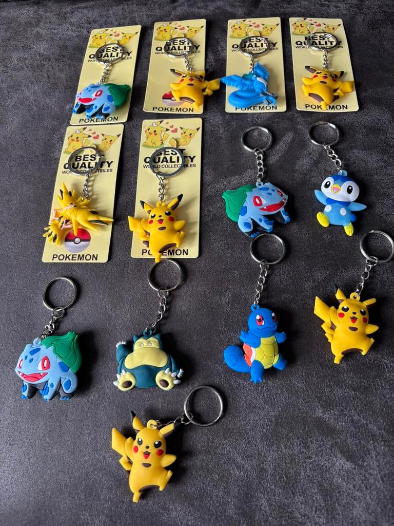 Verschillende Pokemon sleutelhangers NIEUW, Ophalen of Verzenden, Nieuw, Overige typen