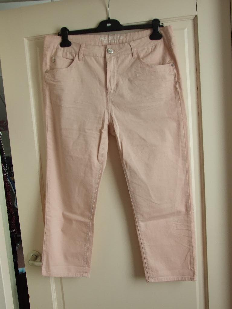 So Soire zgan oudroze driekwart broek 34/42, So Soire, Maat 42/44 (L), Ophalen of Verzenden, Zo goed als nieuw