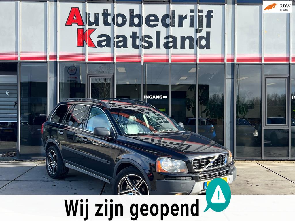 Volvo XC90 2.9 T6 Exclusive - Automaat - Trekhaak - Schuidak, Auto's, Volvo, Zwart, 138 €/maand, 7 stoelen, Leder