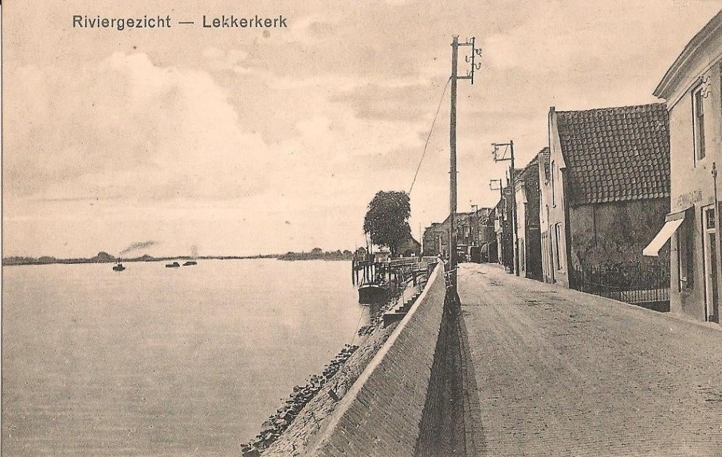 Lekkerkerk, Verzamelen, Ansichtkaarten | Nederland, Verzenden, 1920 tot 1940, Ongelopen, Zuid-Holland