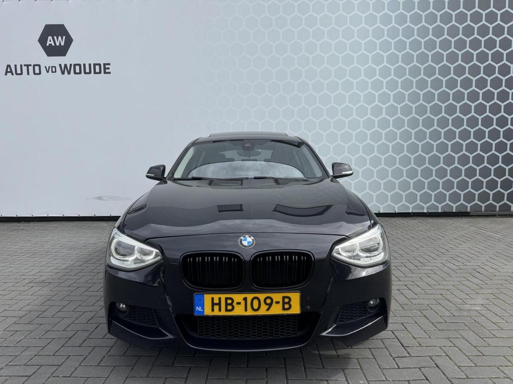 BMW 1-serie 120d High Executive Automaat Schuifdak Keyless, Auto's, BMW, Euro 5, Achterwielaandrijving, Zwart, Zwart