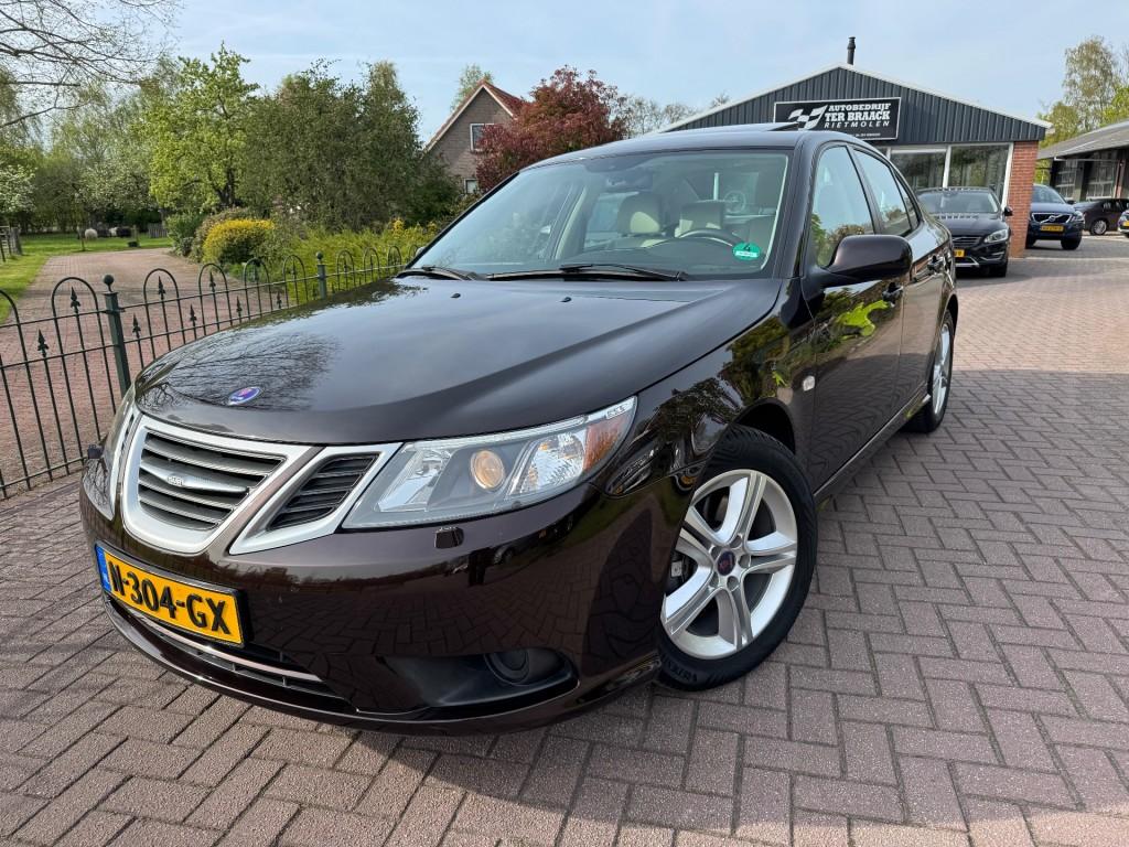 Saab 9-3 2.0T AERO XWD 4x4 *Automaat*Schuifdak, Auto's, Saab, Automaat, Gebruikt, Huisgarantie, 4 cilinders