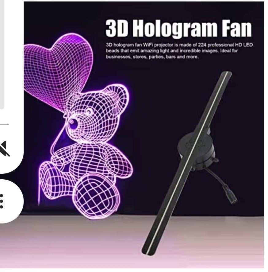 Hologram projector mooi en zo goed als nieuw, Ophalen of Verzenden