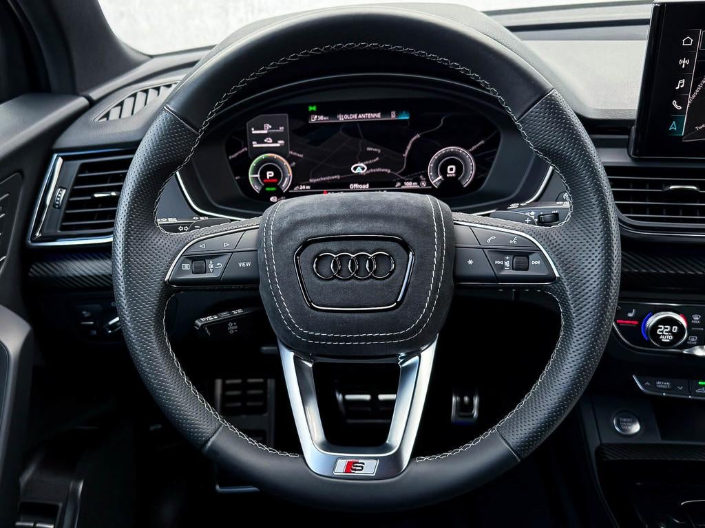 Audi Q5 55TFSI e 367PK Quattro Competition S Edition S-Line, Automaat, Gebruikt, 4 cilinders, Lane Keeping Assist