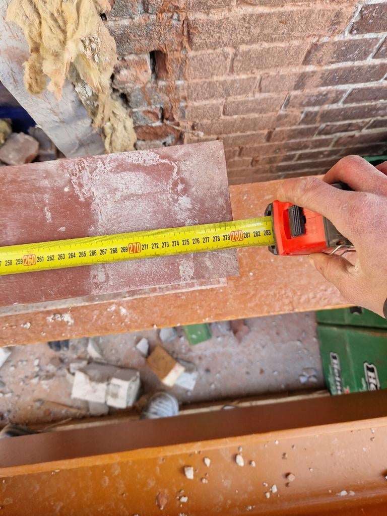 HEA Stalen balk 14x14 2,8meter lang, Ophalen