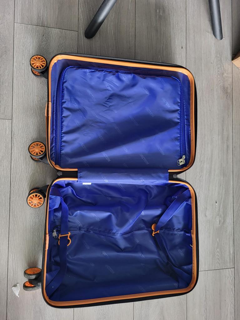 Action koffer met slotje, 40 tot 60 cm, 20 tot 30 cm, Blauw, Ophalen of Verzenden