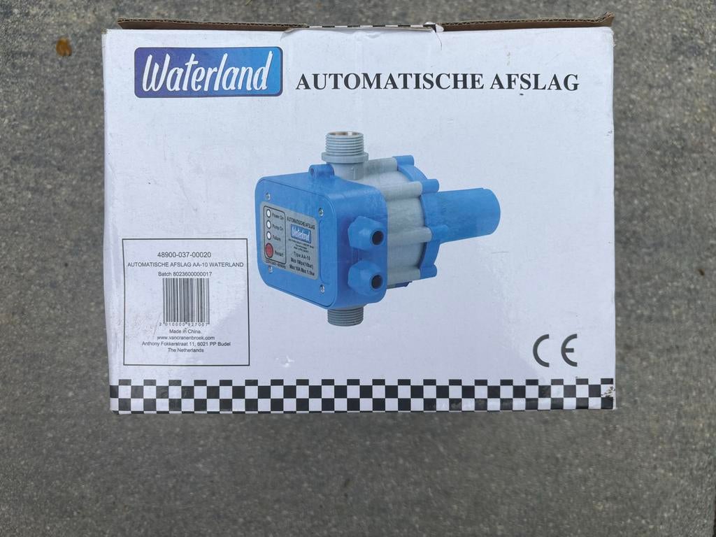 Waterland Automatische Afslag AA-10, Tuin en Terras, Waterpompen, Verzenden, Nieuw, Elektrisch, Overige typen