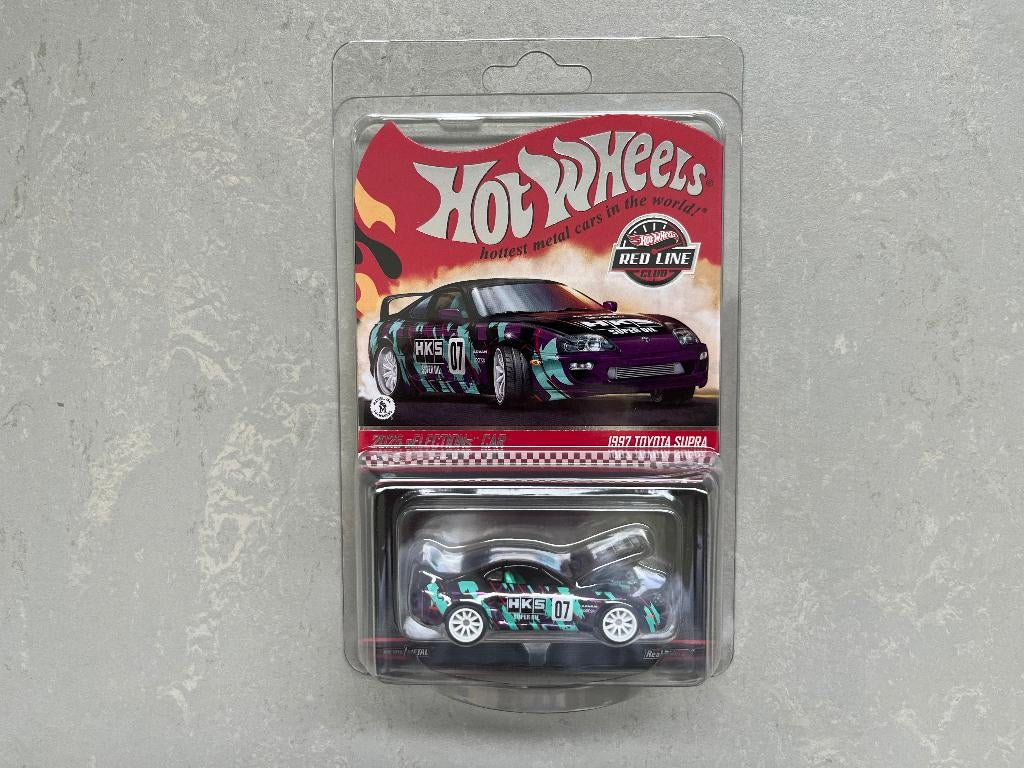 Hot Wheels RLC Toyota Supra HKS nieuw in doos 20260422-3, Kinderen en Baby's, Speelgoed | Speelgoedvoertuigen, Ophalen of Verzenden