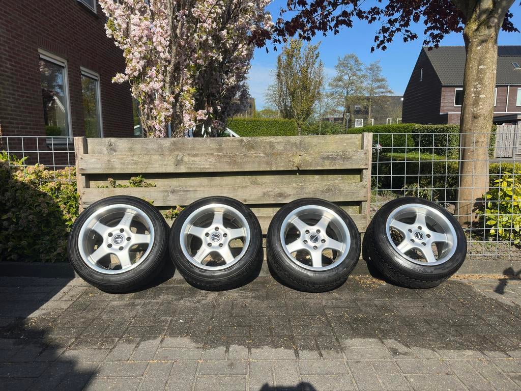 16 inch originele Borbet velgen 9J ET30, Auto-onderdelen, Banden en Velgen, Ophalen, Gebruikt, 16 inch, Banden en Velgen
