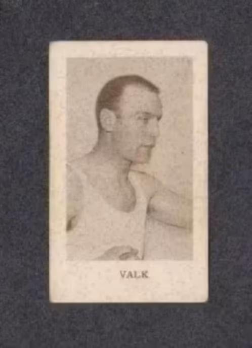 Sportplaatje Valk Boksen Zwaargewicht 1931 (214), Ophalen of Verzenden, Zo goed als nieuw