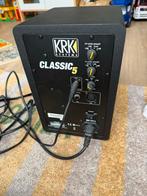 KRK Classic 5 Speaker - Studio Monitor in goede staat, Zo goed als nieuw, 60 tot 120 watt, Front, Rear of Stereo speakers, Ophalen