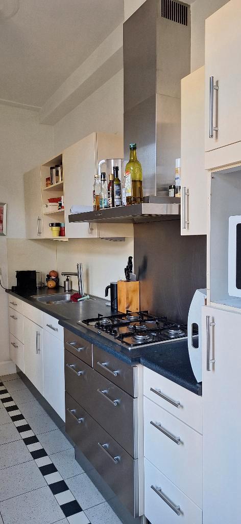 Keuken., Huis en Inrichting, Keuken | Complete keukens, Gebruikt, Crème, Kunststof, Ophalen