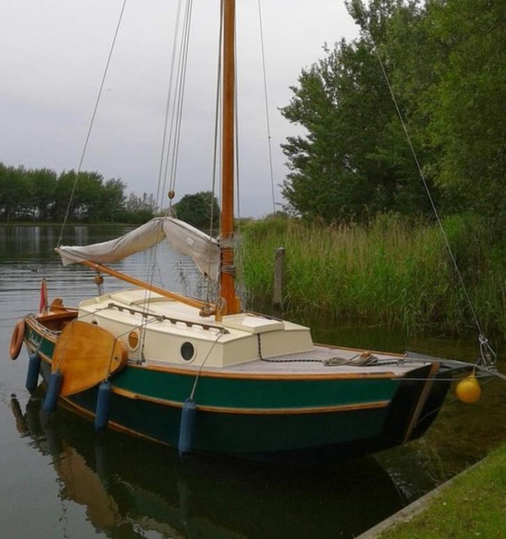 Unieke kajuitschouw, 22 ft, Watersport en Boten, Platbodems, Gebruikt, 6 tot 9 meter, Overige materialen, Benzine, Ophalen