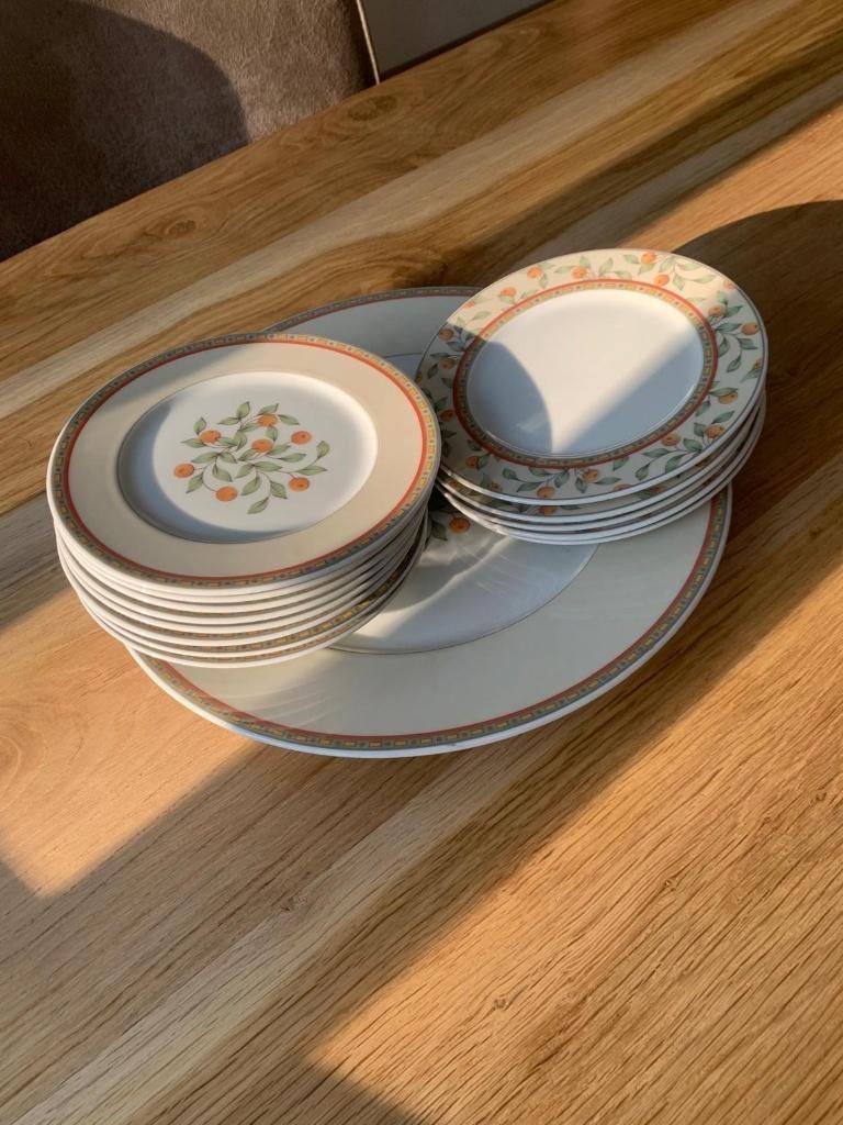 Koffietijdservies. Art Design. Gebakstel, Huis en Inrichting, Keuken | Servies, Ophalen, Overige typen, Zo goed als nieuw, Overige stijlen