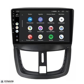 Apple carplay Radio navigatie peugeot 207 2009 android 15